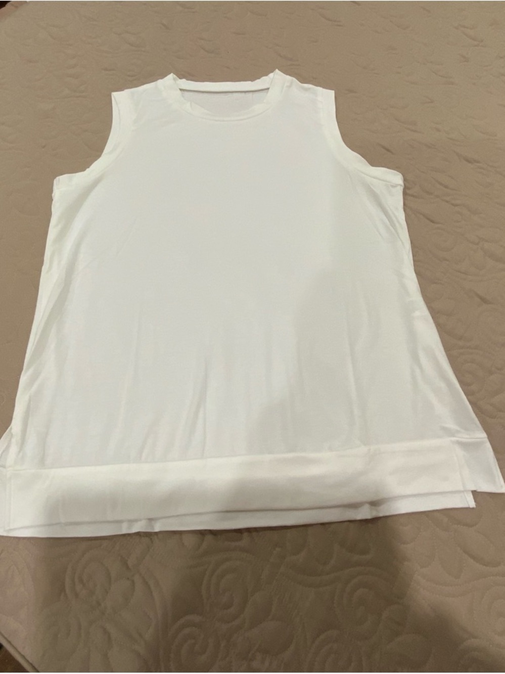 Ivory Tank Top - Picture 3 of 9